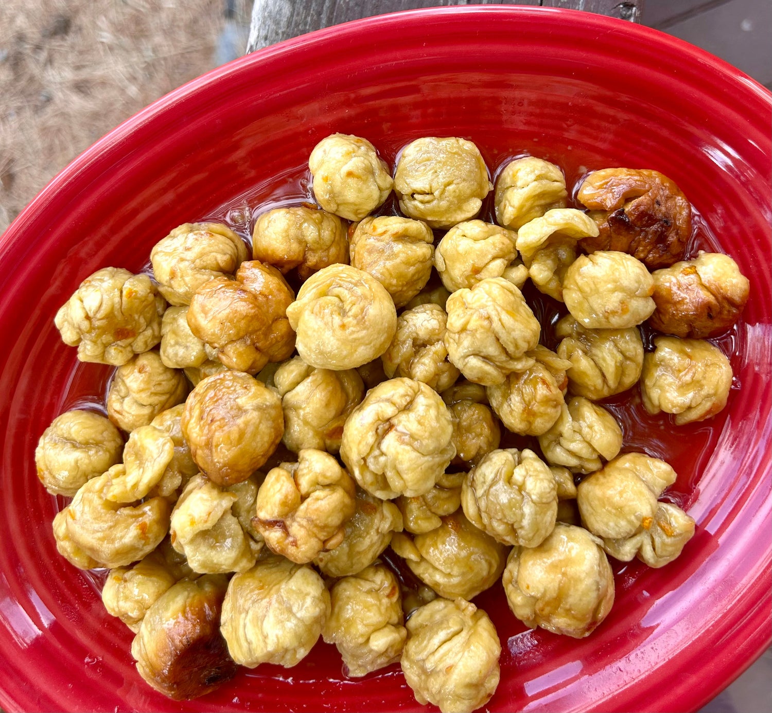 Italian Struffoli With Clover Honey