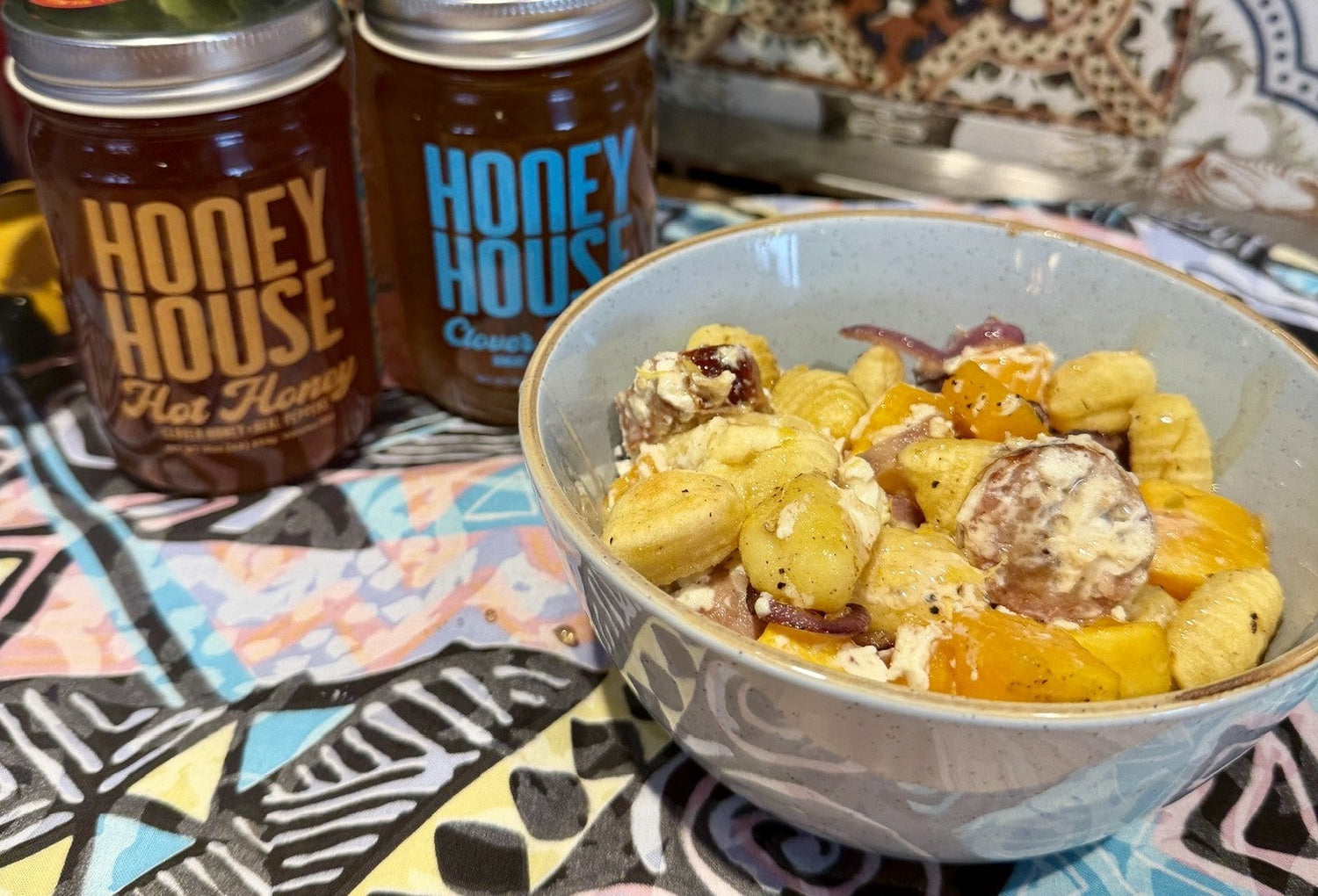 Hot Honey Gnocchi with Spicy Sausage and Butternut Squash