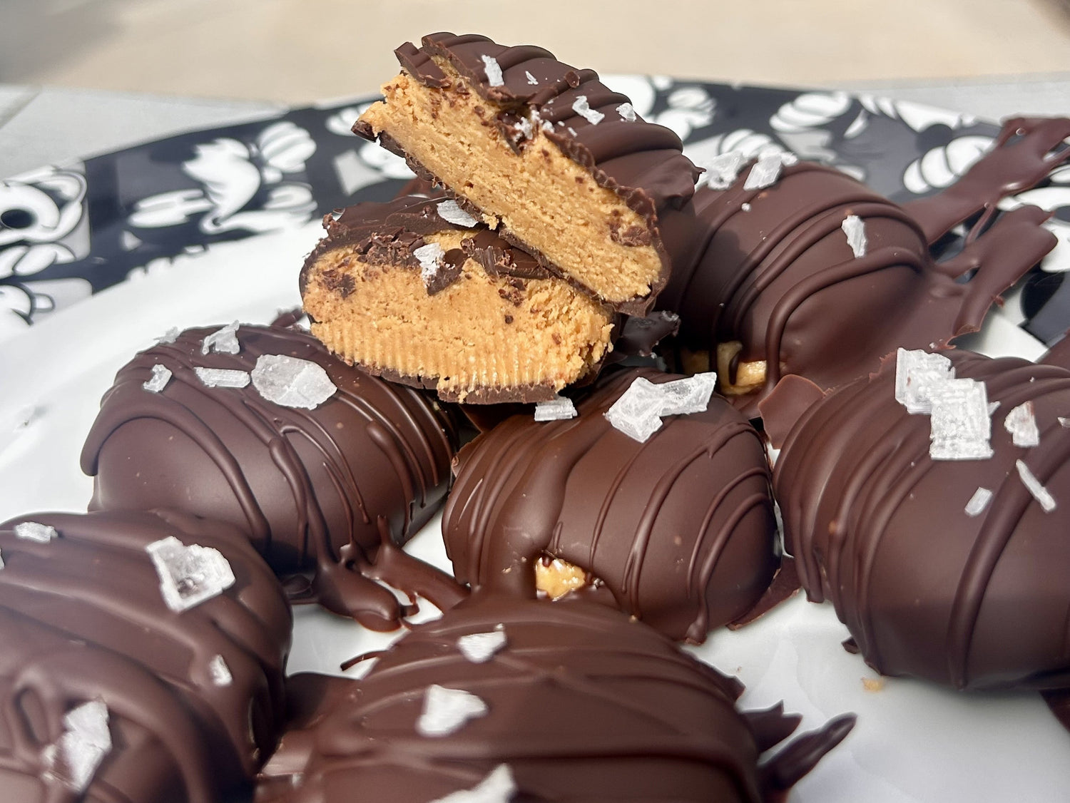 Healthy Reese's Peanut Butter Eggs With Clover Honey