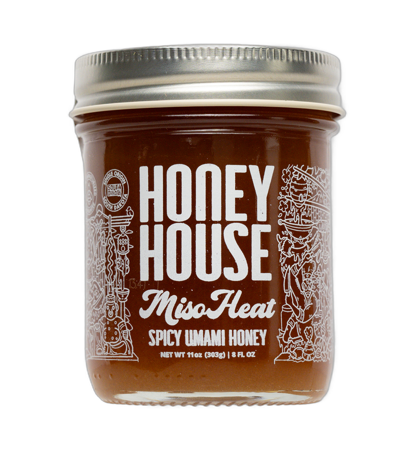 MisoHeat Umami Hot Honey | Honey House – Honey House Honey