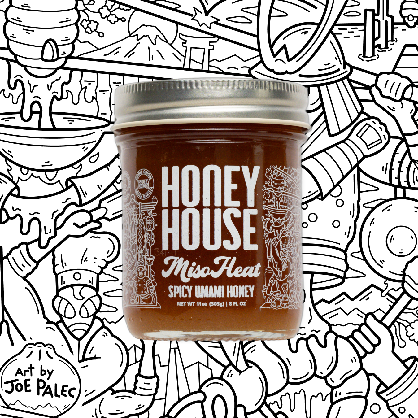 MisoHeat: Umami Hot Honey | Honey House – Honey House Honey