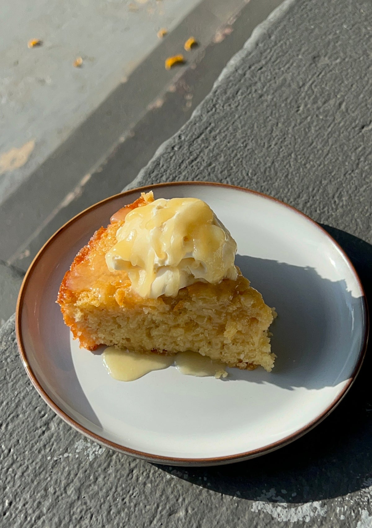 Clover Honey Butter Cake