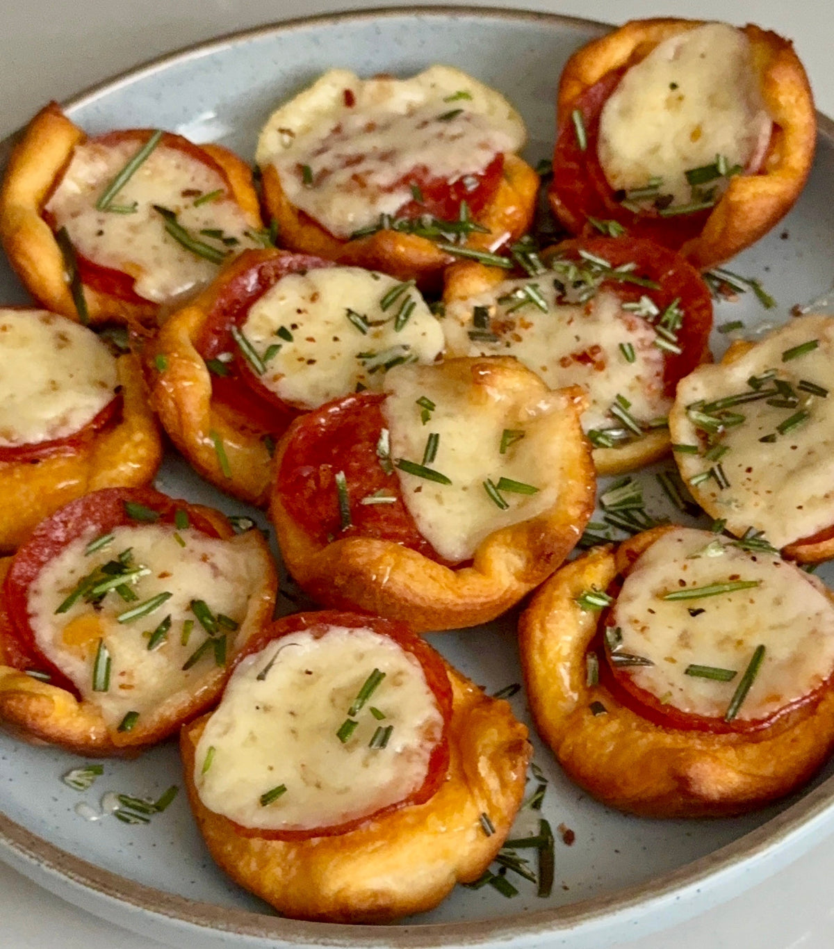 Hot Honey Pepperoni Cheese Bites