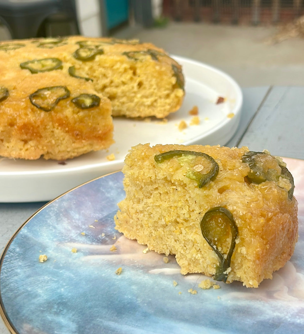 Hot Honey Cornbread