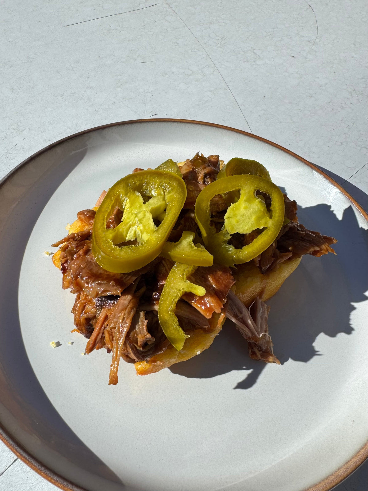 Slow Cooker Balsamic Honey Pulled Pork with Alfalfa Honey