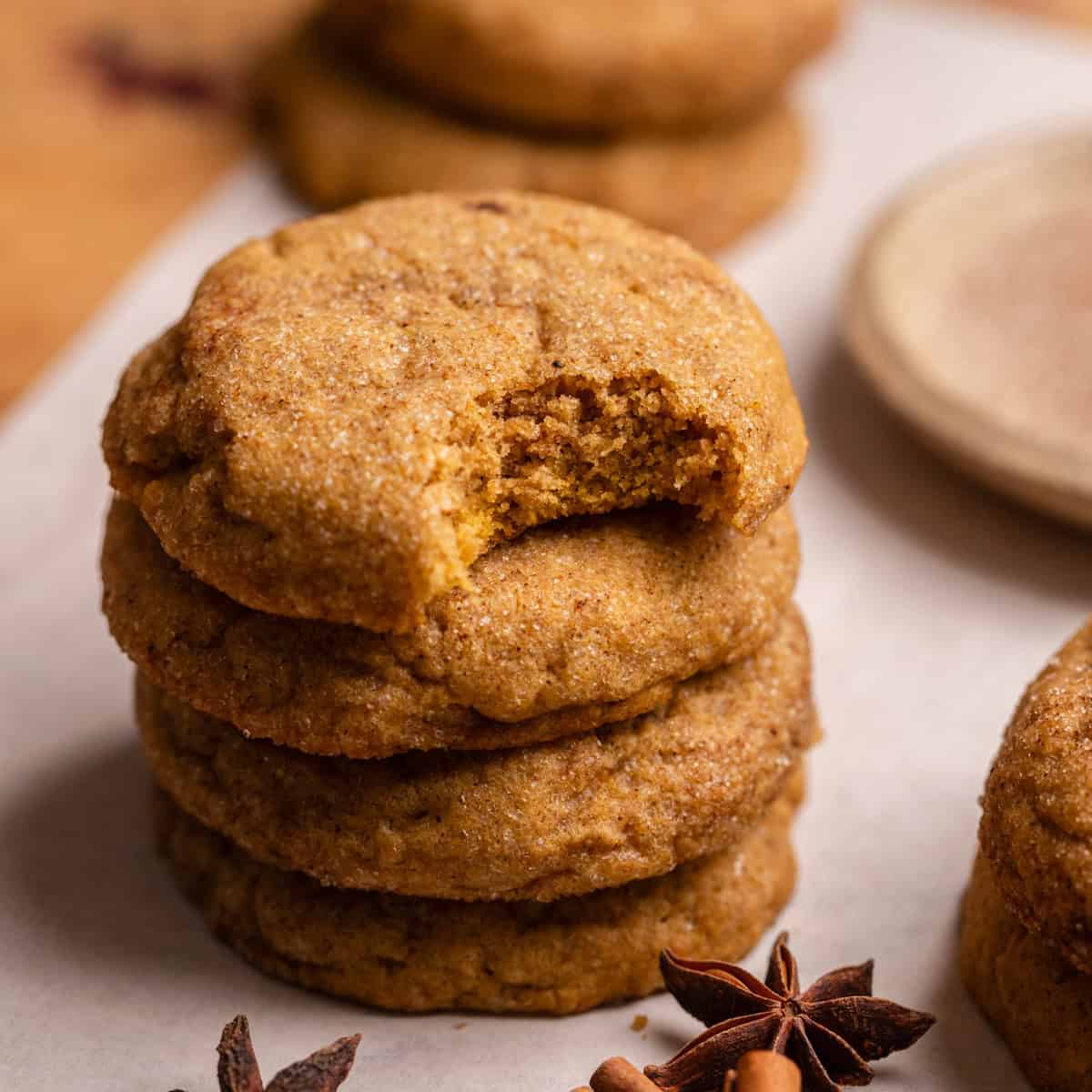 Salted Honey Pumpkin Cookies